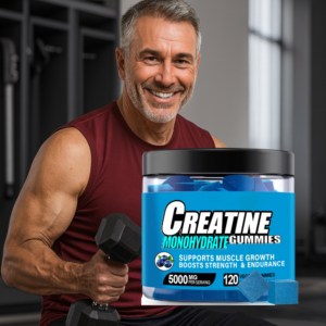 Creatine Monohydrate Gummies | Male Strength, Energy & Confidence