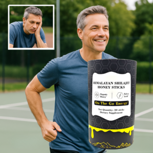 Himalayan Shilajit Honey Sticks | Power, Focus & Male Vitality Unleashed!
