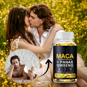 Maca Ashwagandha + Panax Ginseng | Unleash Unstoppable Performance and Last 7X Longer, Starting Tonight.