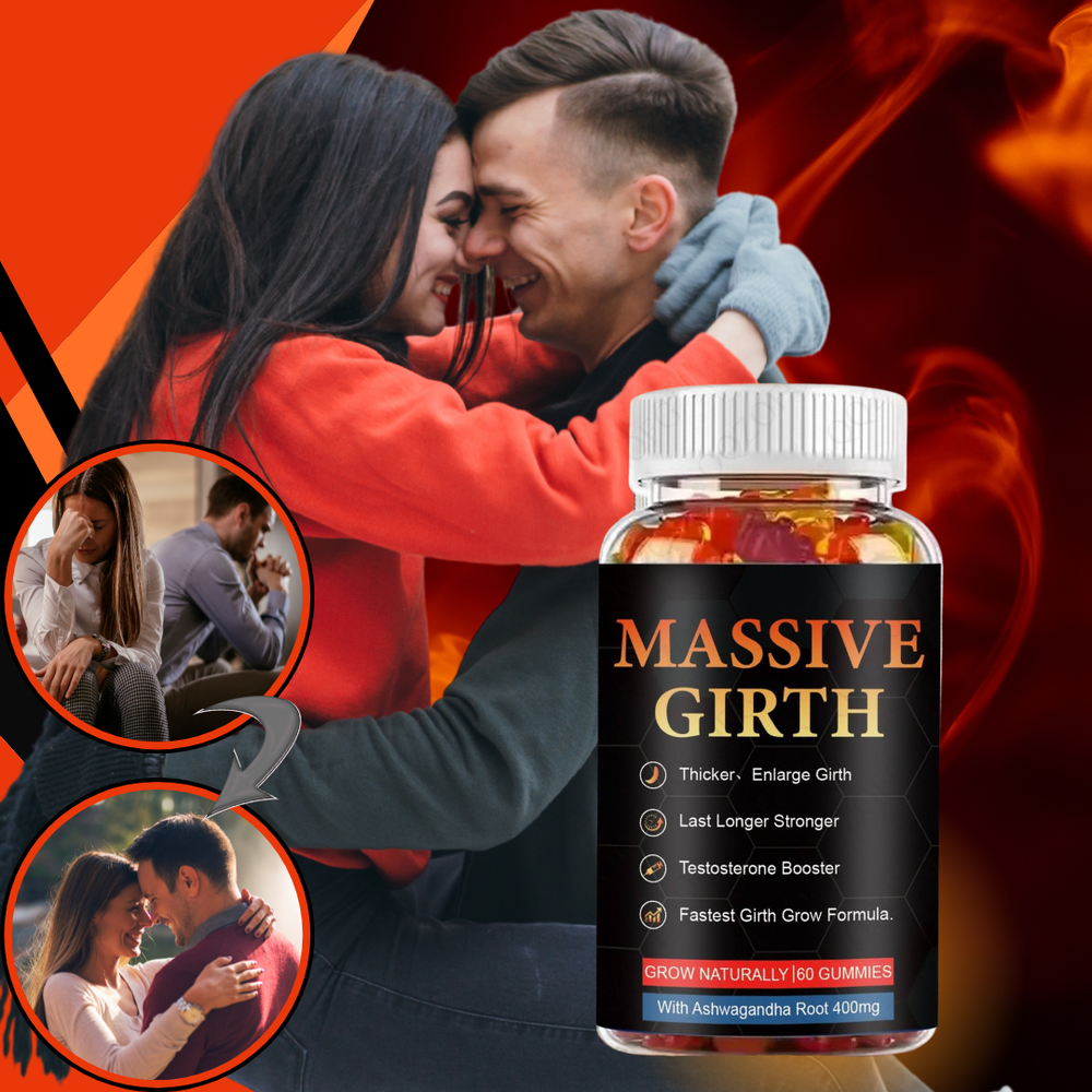 Massive Girth Gummies | Instantly IGNITE Your Primal Power and End Lasting DOUBT in 7 Minutes Flat