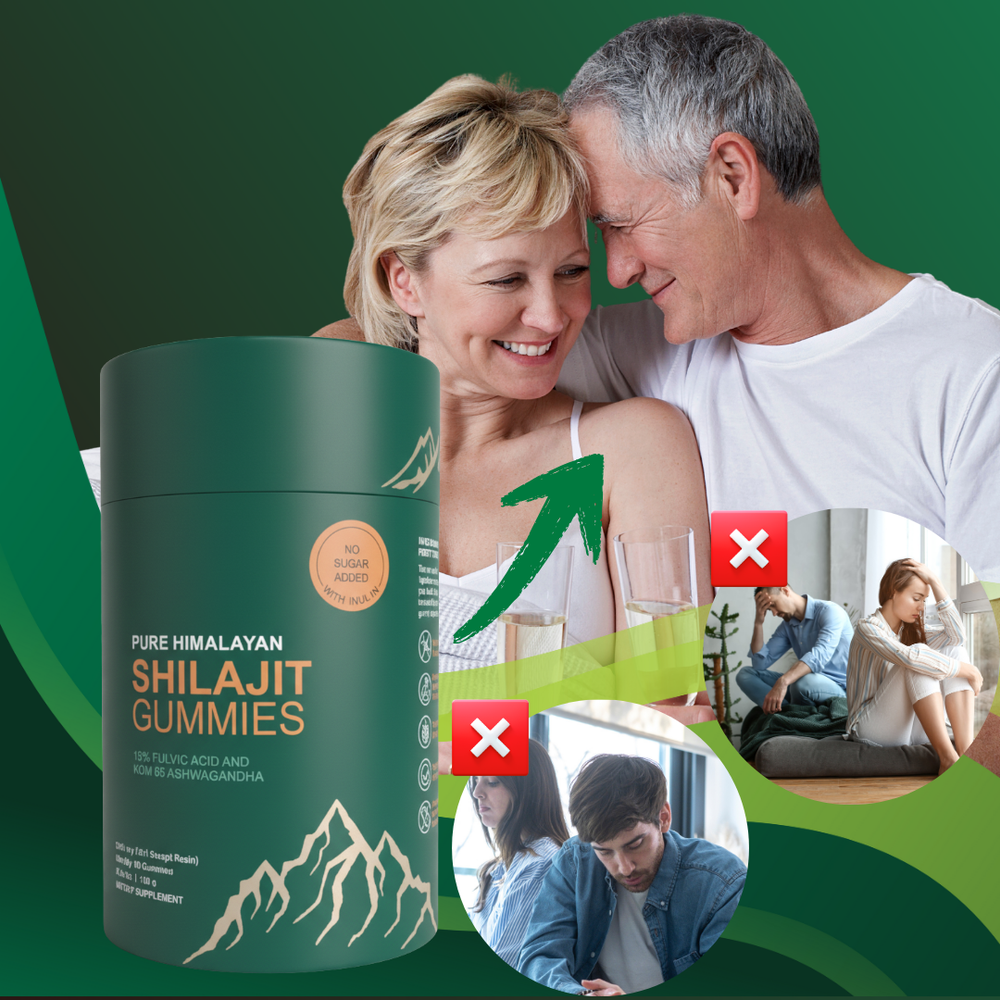 Pure Himalayan Shilajit Gummies | Ignite Your Alpha Vitality and Reclaim Peak Performance in Just Days