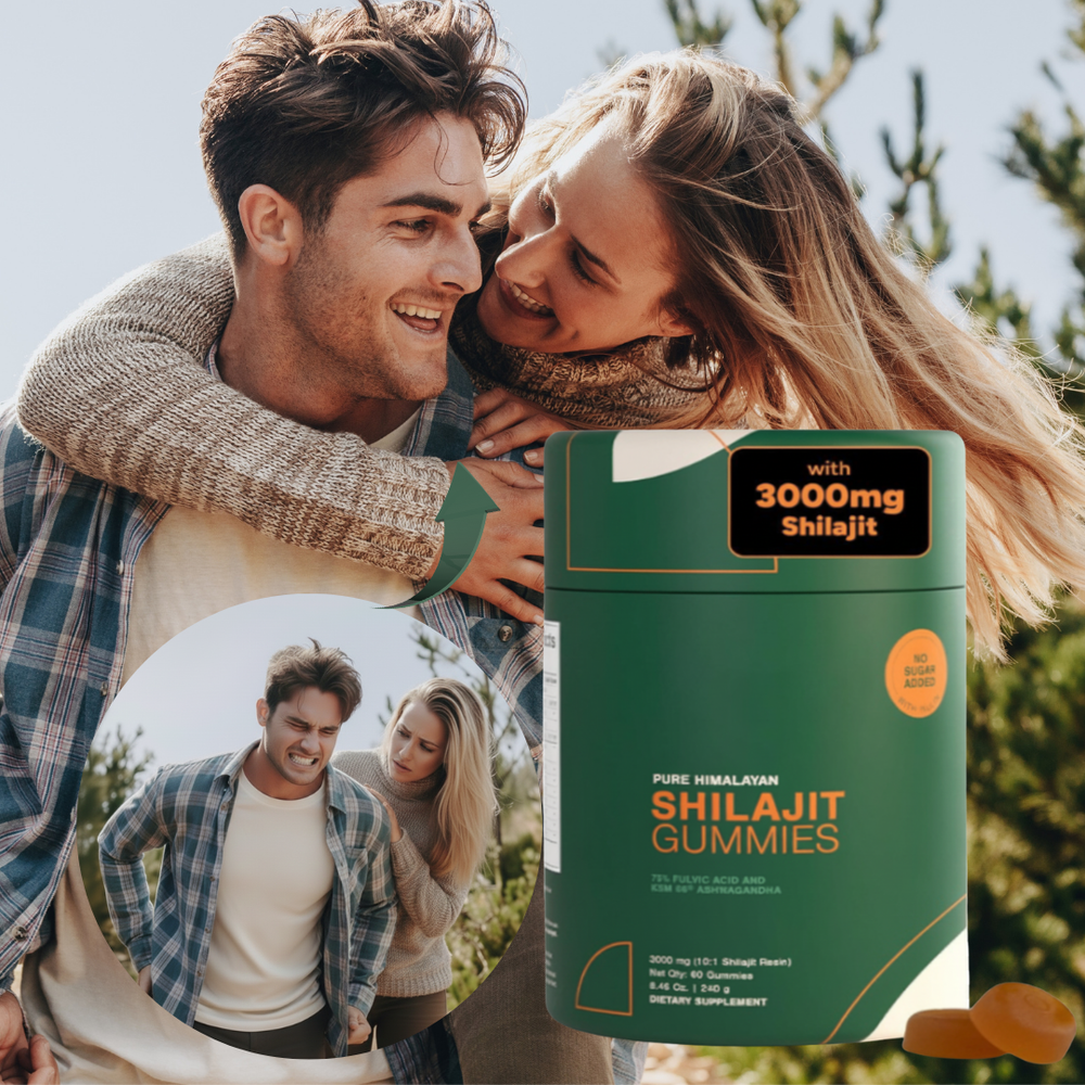 Pure Himalayan Shilajit Gummies | Unlock 5000 Years of Primal Power, Feel Results in the Next 27 Minutes