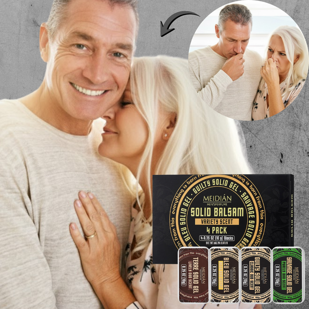 Solid Balsam Variety Scent 4 Pack | Command Any Room with 24-Hour Magnetic Fragrance