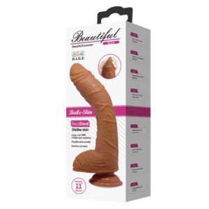 Beautiful™ Alex 11” Life Like Skin Dildo