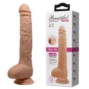 Beautiful™ Dick 11” Life Like Skin Dildo