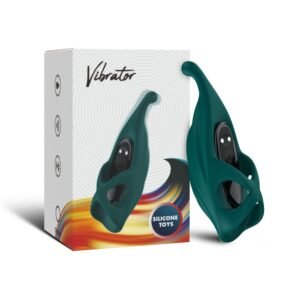 Finger Rechargeable Vibrator with Clitoral Tickler