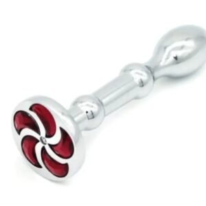 Flower Long Steel Anal Butt Plug