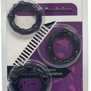 Lock Fantasia 3 Ring Cock Ring Set