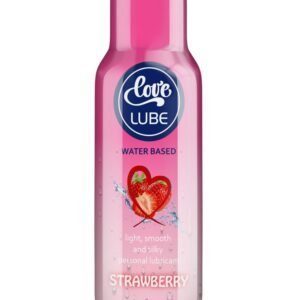 Love Lube Water-Based Strawberry Lubricant 125ml