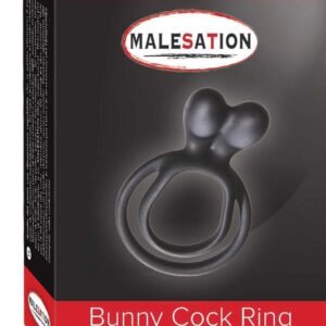 Malesation Bunny Cock Ring (Black)