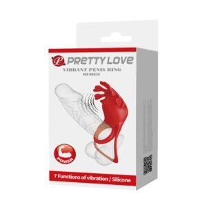 Pretty Love - Ruben Vibrating 7 Function Rechargeable Penis Ring
