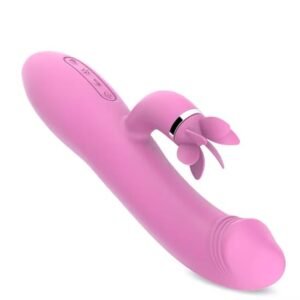 Rabbit Vibrator with Spinning Clitoral Stimulator
