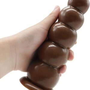 Silicone 140mm Bubble Dildo Anal Plug