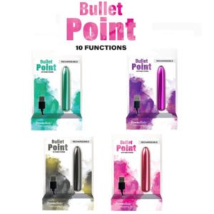 Swan - Bullet Point Rechargeable Slick Bullet Vibrator