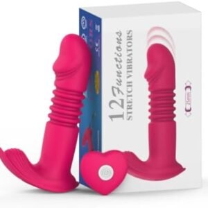 Telescopic Heating Clitoral Heating Rechargeable Vibrator