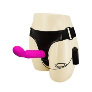 Ultra Harness Vibrating Strap On