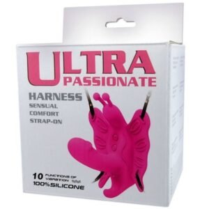 Ultra Passionate Butterfly with Bullet Strap On