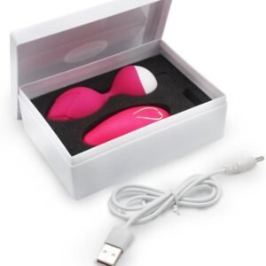Wireless Rechargeable Vibrating Kegel Balls & Egg Combo