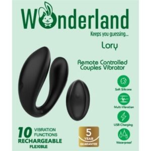 Wonderland Lory Flexible Rechargeable U-Shaped Couples Vibrator