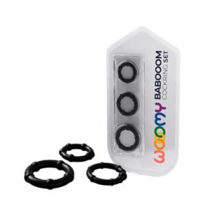 Woomy Babooom Cock Ring Silicone Set of 3