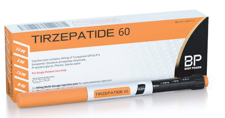 Buy Tirzepatide 60mg Injectable Weight Loss Pen South Africa – Body Pharm